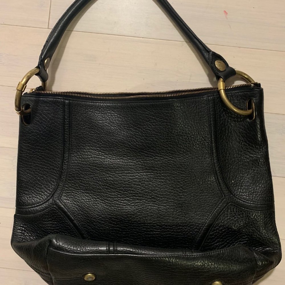 Black Leather shoulder bag
